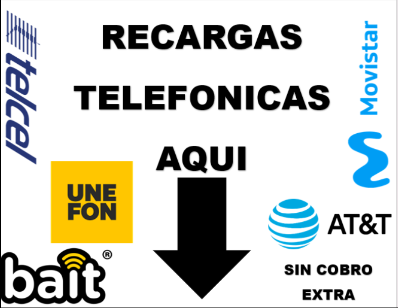 Recargas telefónicas